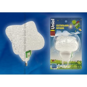 Ночник  DTL-309-Звездочка/WHITE/1LED/0,1W