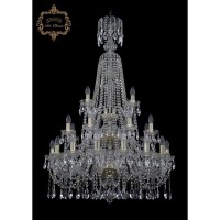 Подвесная люстра 11.12 11.12.16+8+4.300.3d.XL-132.Gd.Sp