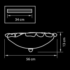 Потолочный светильник Murano 601050
