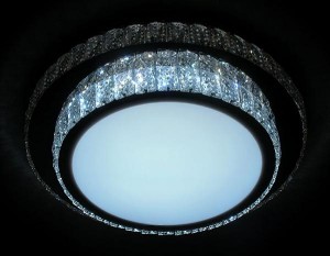 Потолочный светильник Orbital Crystal F94 CH/CL 48W D490