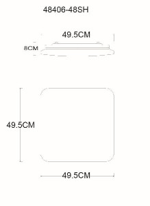 Потолочный светильник Lassy 48406-48SH