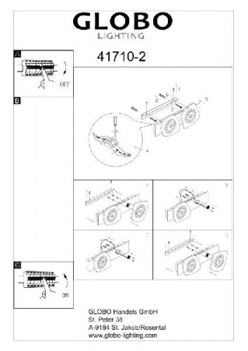 Настенный светильник Zarima 41710-2