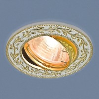 Точечный светильник 713 713 MR16 WH/GD белый/золото