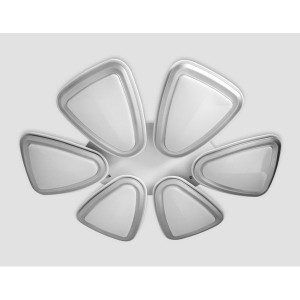Потолочная люстра Orbital Granule FG1014/6 WH/SL 410W D1040*800