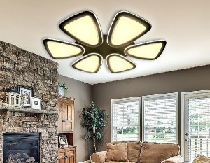 Потолочная люстра Orbital Granule FG1014/6 WH/SL 410W D1040*800