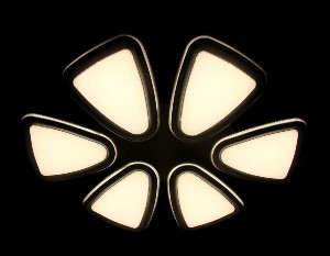 Потолочная люстра Orbital Granule FG1014/6 WH/SL 410W D1040*800