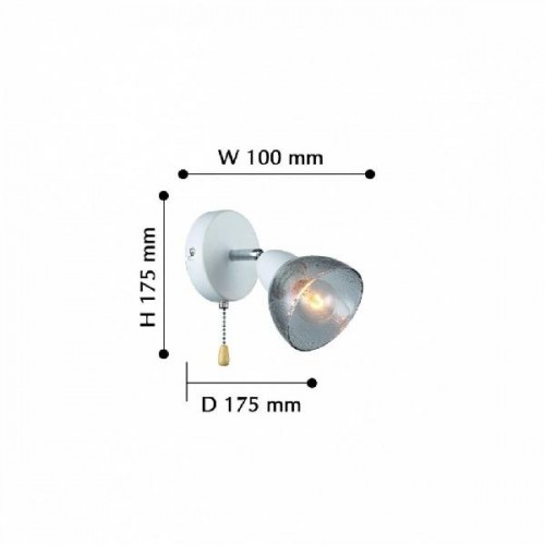 Бра Rosebud 2350-1W
