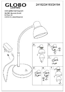 Интерьерная настольная лампа Pixie 24182