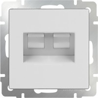 Розетка  WL01-RJ45+RJ45
