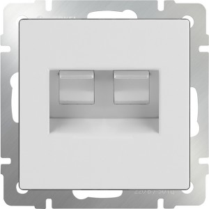 Розетка  WL01-RJ45+RJ45