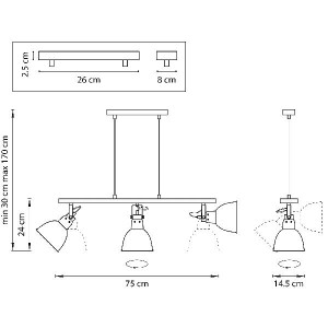 Подвесной светильник Acrobata 761134