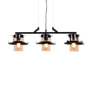 Подвесной светильник Capri LDP 11328-3 PR BK