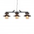 Подвесной светильник Capri LDP 11328-3 PR BK