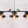 Подвесной светильник Capri LDP 11328-3 PR BK