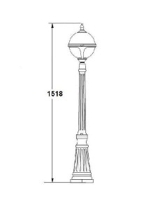 Наземный фонарь 88411 Bl