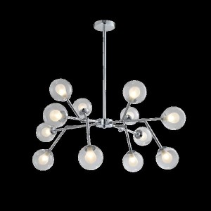 Потолочная люстра Bullae 2136-12P