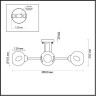 Потолочная люстра Comfi 4519/4C
