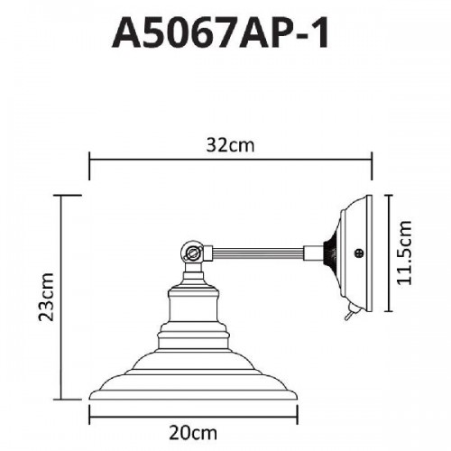 Спот Lido A5067AP-1WH
