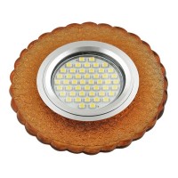 Точечный светильник Luciole DLS-L140 GU5.3 GLASSY/GOLD