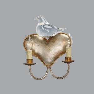 Бра W 110 W 110 gold white