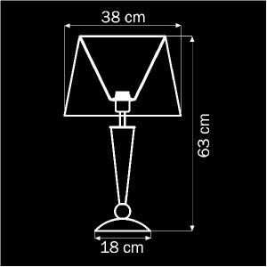 Интерьерная настольная лампа Grazia 870926