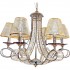 Потолочная люстра Q8148 Q8148/6  chrome white crystal