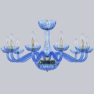 Подвесная люстра 1311 1311/10/300 G Aq/Aquamarine/M-1H