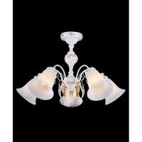 Потолочная люстра 11438 11438/5С WHITE&GOLD