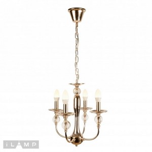 Подвесная люстра Aura 1030-4 GD