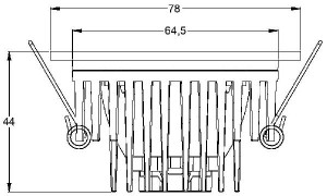 Точечный светильник COB 565108