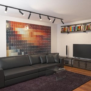 Трековый светильник Scroll Royal Черный 5W 4200K (LTB26)