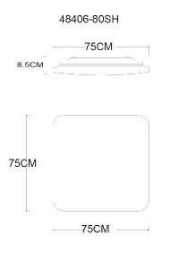 Потолочный светильник Lassy 48406-80SH