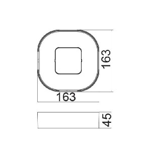 Настенный светильник уличный Sidney W3501S-3K
