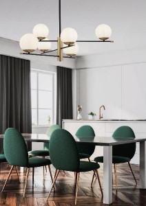 Потолочная люстра Nostalgia MOD048PL-06G