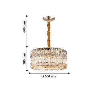 Подвесная люстра Negociant 2094-6P