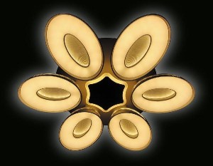 Потолочная люстра Orbital Granule FG1022/6+1 WH 144W+80W D1000