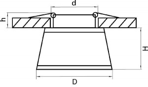 Точечный светильник MATURO 072152