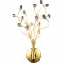 Бра 62184 06 2184 0381 05 gold, white crystal ASFOUR
