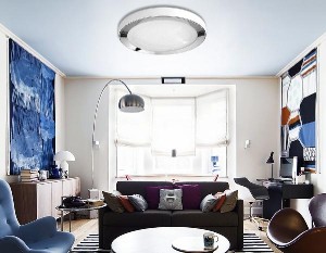 Потолочный светильник Orbital Crystal Sand FS1214 WH/WH 96W+31W D650