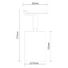 Трековый светильник Vali ST302.406.01