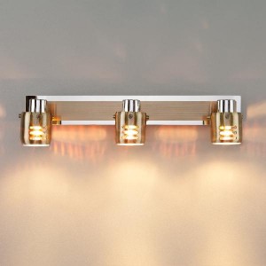 Спот 23463 23463/3 хром/античная бронза