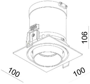 Точечный светильник Rigel Mini 565312