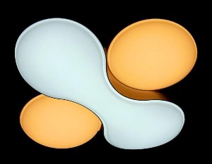 Потолочная люстра Orbital Granule FG1055/1 WH 52W D360*360