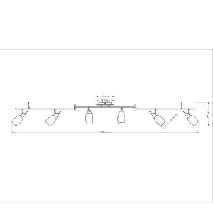 Спот Volare A4590PL-6SS