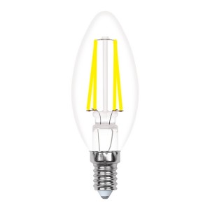 Лампочка светодиодная  LED-C35-5W/WW/E14/CL/MB GLM10TR картон