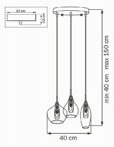 Подвесной светильник Pentola 803051
