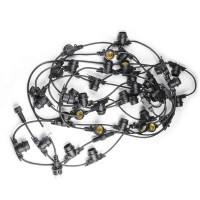 Гирлянда  UDL-K110 40/E27/10M IP65 BLACK BELT-LIGHT