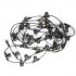 Гирлянда  UDL-K110 40/E27/10M IP65 BLACK BELT-LIGHT