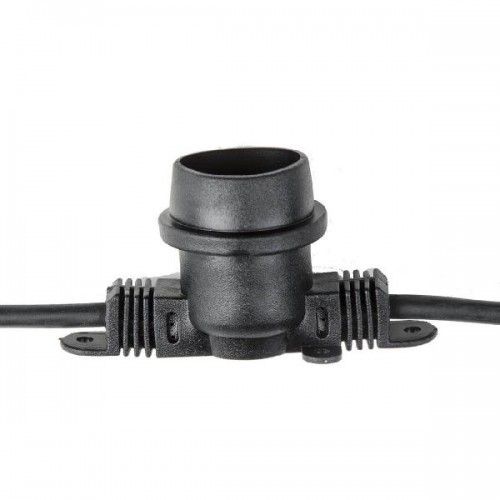 Гирлянда  UDL-K110 40/E27/10M IP65 BLACK BELT-LIGHT