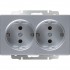 Розетка  WL06-SKG-02-IP20
